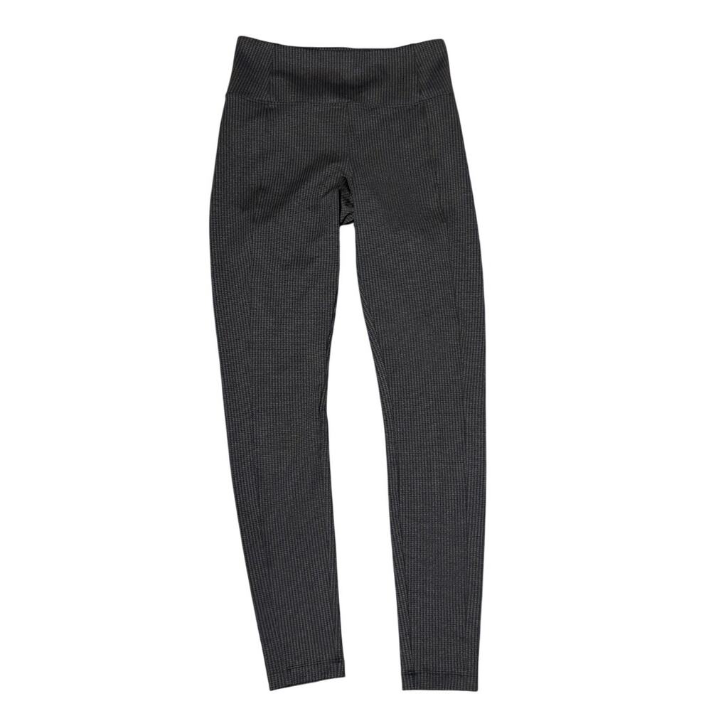 Athleta Delancey High Rise Houndstooth Leggings Brown Black Small Tall - Picture 2 of 7